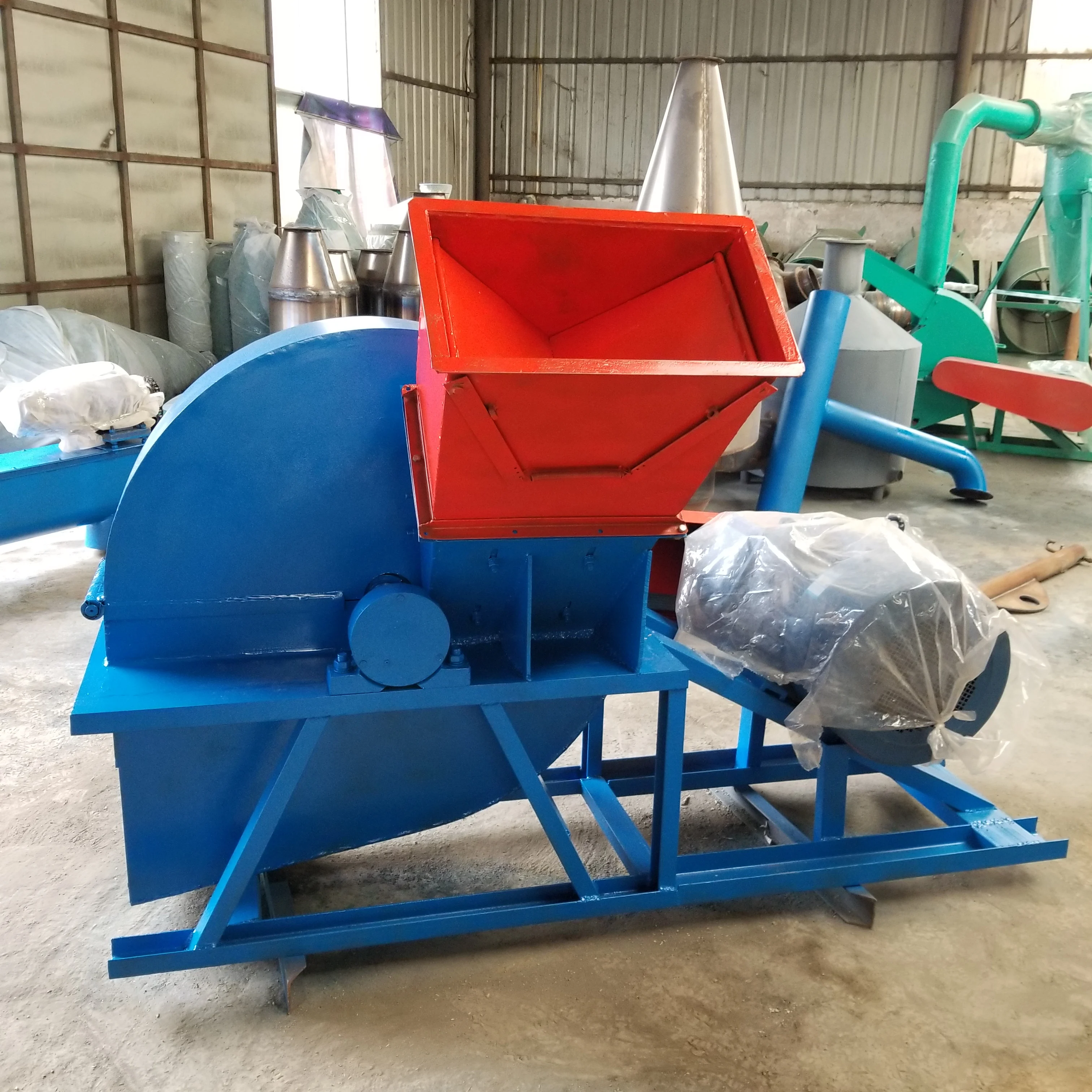 Stalk Wood Coconut Shell Powder Crusher Wood Small Wood Crusher Machine