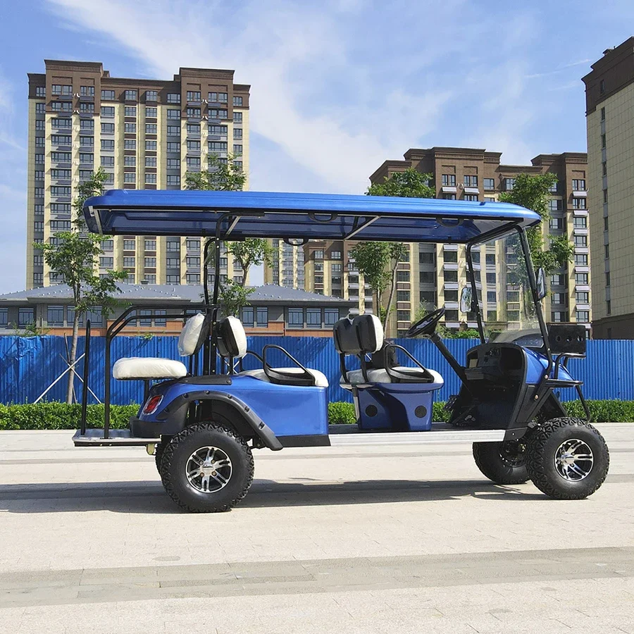 Wholesale Brand New 4 Wheel Golf Cart Utility Vehicle 6 Seater Electric Club Car Golf Cart