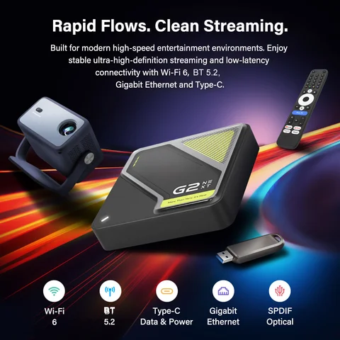 VONTAR RockTek G2 Android TV приставка 32Гб/64Гб — фото модели