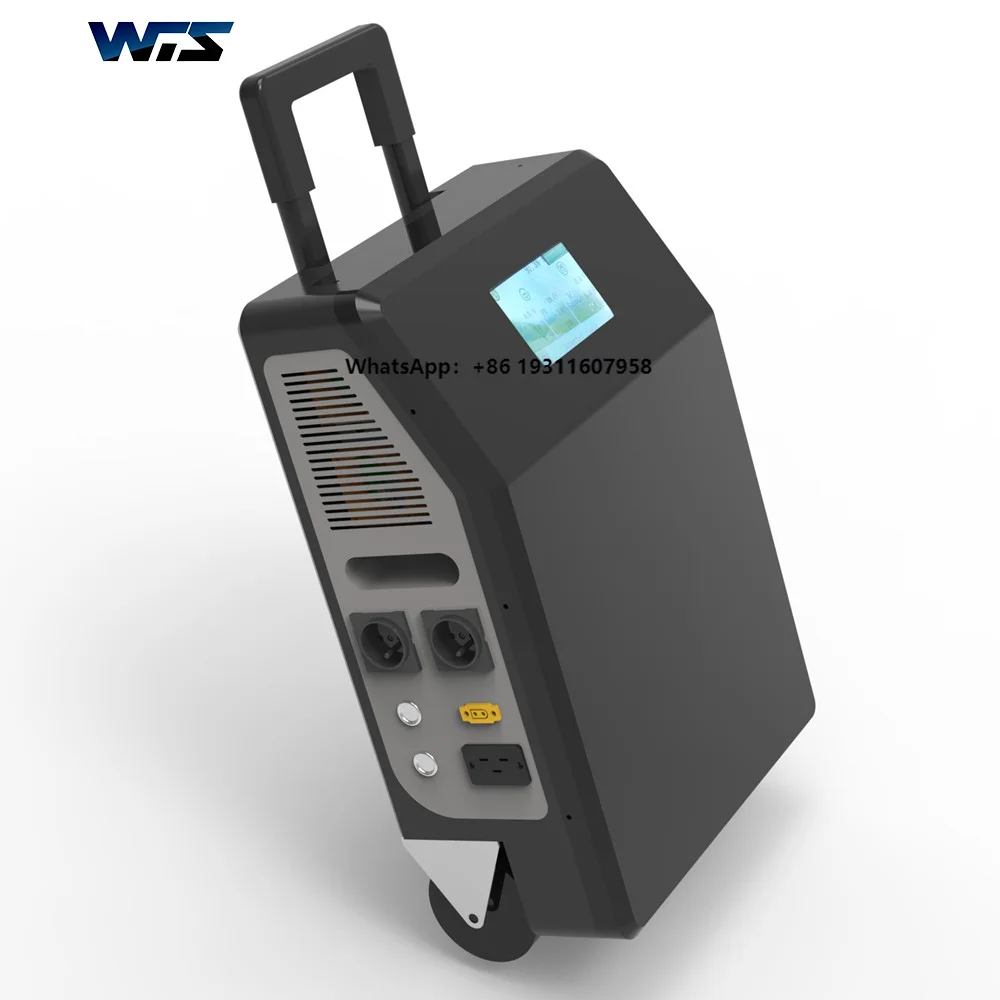 

Fast Charging Emergency EV Charger 2500W Hybrid Lifepo4 Lithium Battery 2500w 2496WH Solar Panel Portable Power Bank Solar