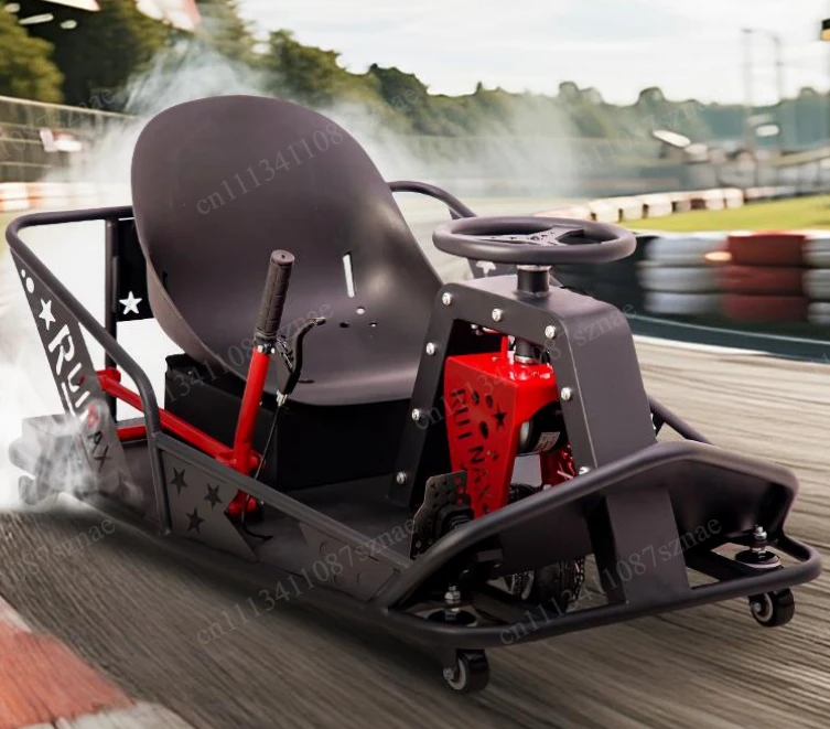 2026 New Internet Celebrity Drift Kart Super High Speed Electric High Horsepower Off-road Adult Big T  Oy Non-fuel Version