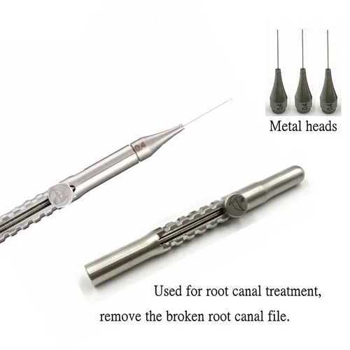 Imagen 2 del producto Juego de limas de Canal radicular Dental, Extractor, herramientas de aguja, soporte para restauración de endodoncia, Kit de instrumentos dentales