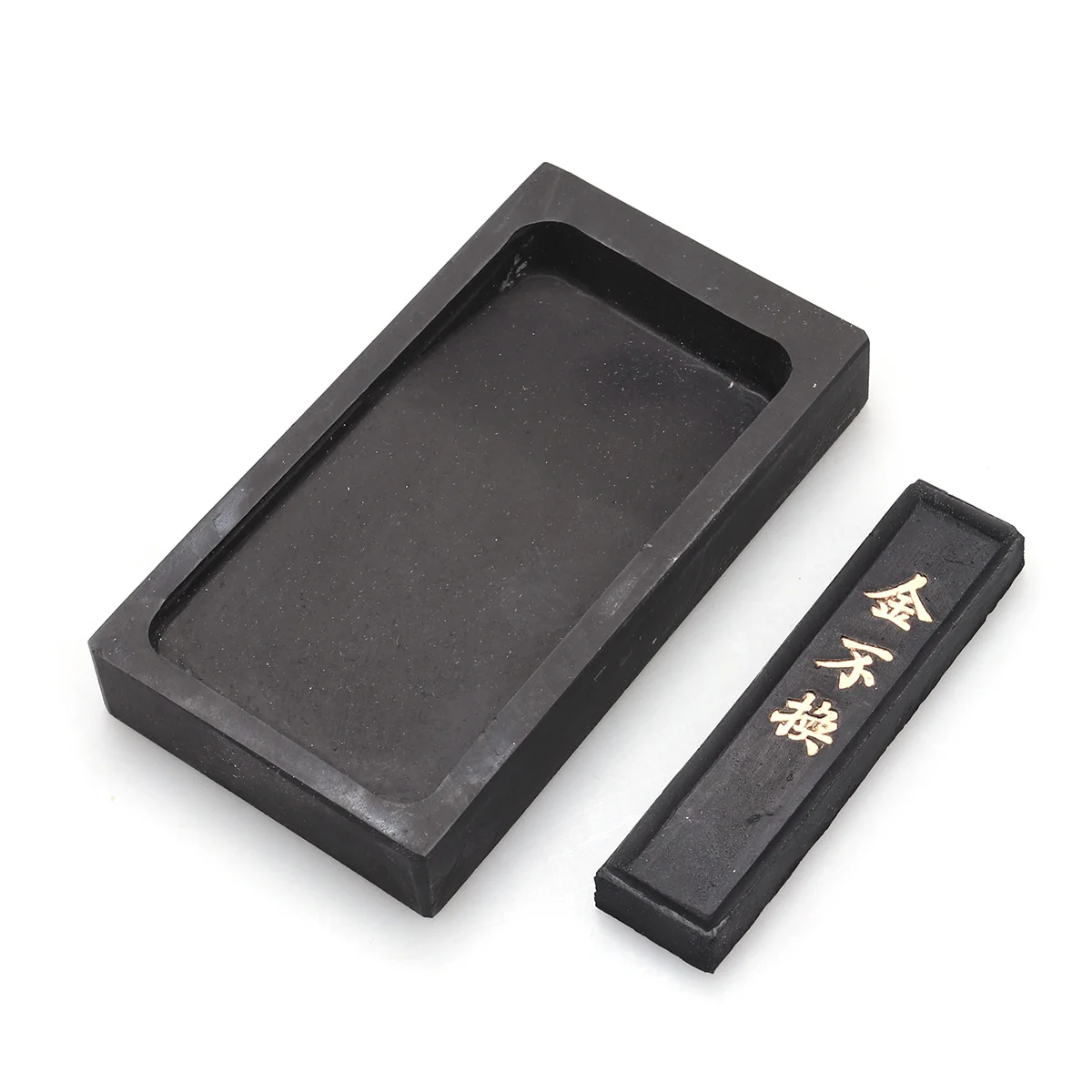 2 Pcs Traditional Inkstick Calligraphy Accessory Chinese Inkstone Painting with