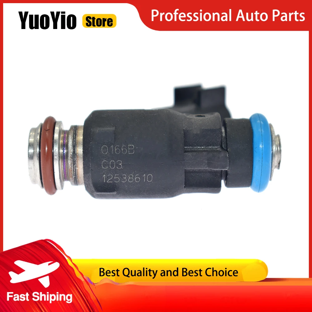 YuoYio Fuel Injectors Nozzle 12616862 12588610 For Chevrolet Impala Buick Terazza Pontiac Montana Saturn Aura XE Sedan 4-Door