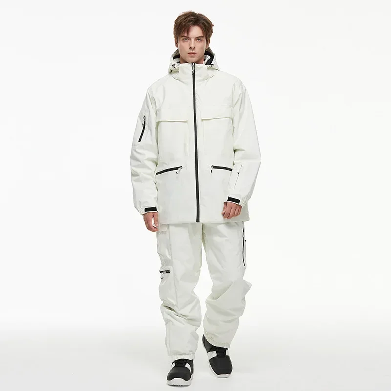 بدلة تزلج جديدة لعام 2025 للرجال والنساء لموسم الثلج 24-25 في الهواء الطلق مقاومة للرياح ومقاومة للماء ودافئة على اللوح Sk i Suit OT2 2025 #3