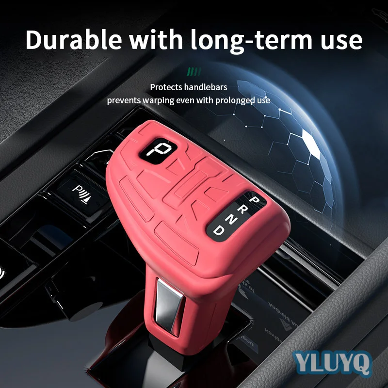 For Hyundai Elantra 20-26 1PC Shift Knob Silicone protector accessories model Surface texture design anti-slip and anti-sweat