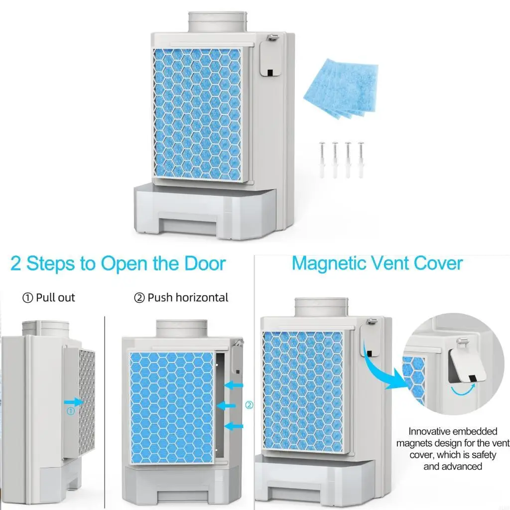 J1HF Versatiles Dryer Vents Filter For Moisture Control And Freshening Function