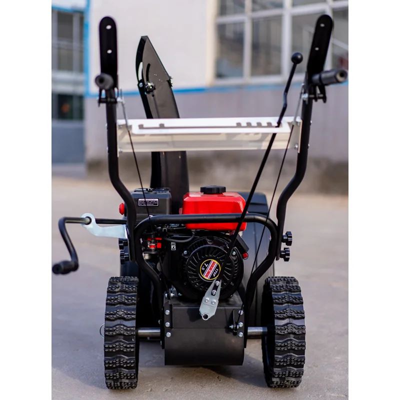 تخصيص ذاتية الدفع Snowplow 13hp محرك الطاقة مقبض التحكم منفاخ الثلج الصغيرة ، قاذف الثلج المنزلية القوية