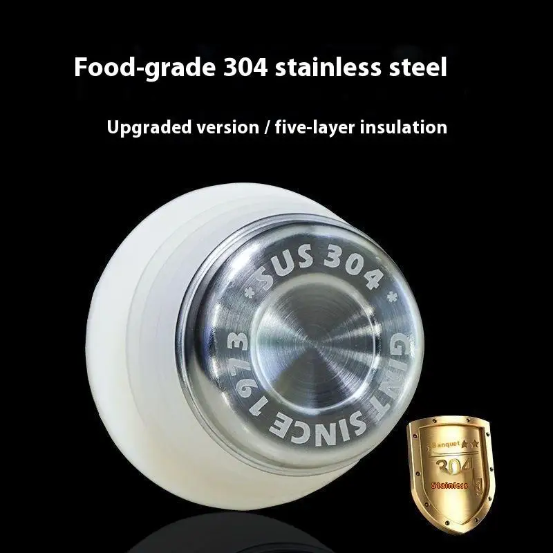 1 pçs copo térmico acessórios garrafa térmica rolha de aço inoxidável silicone produto comestível chaleira capa s/l peças reposição