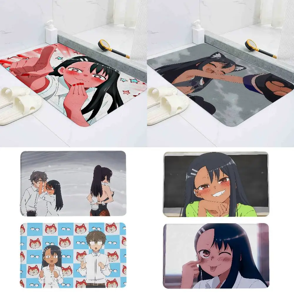 

Cute H-Hayase Nagatoro Floor Mat Carpet Rug For Home Living Room Bedroom Sofa Doormat Decor,kids Area Rug Non-slip Floor Mat