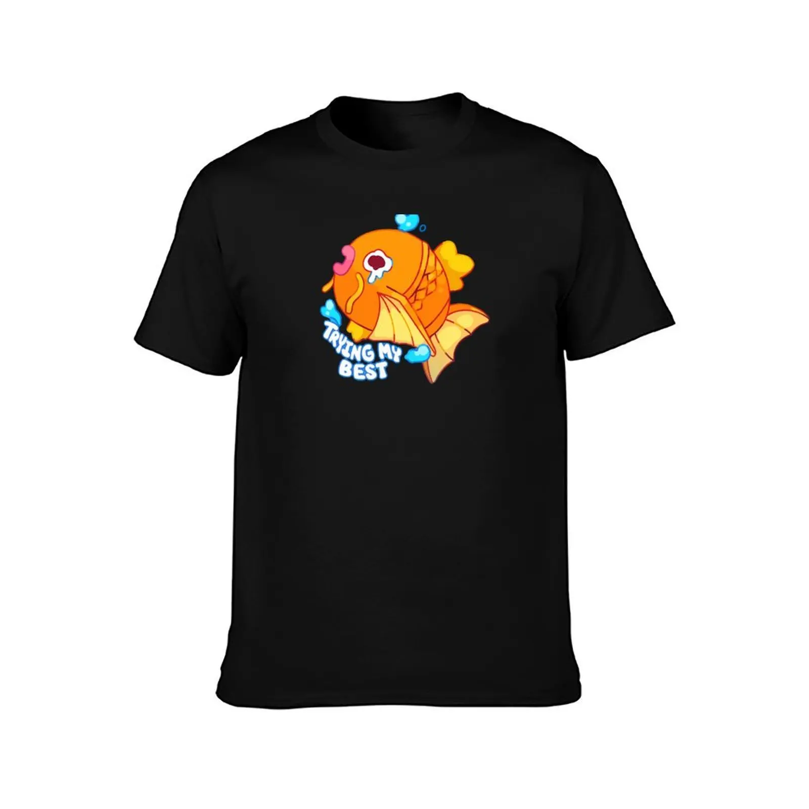 Trying My Best T-Shirt Functional Casual Short Sleeve Tee T-Shirt