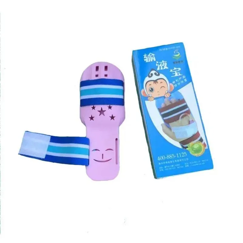 IV اليد مجلس منع الحركة استقرار تثبيت جبيرة الحرس ضخ حقن العلاج لطيف الكرتون تصميم إبرة الحماية #6