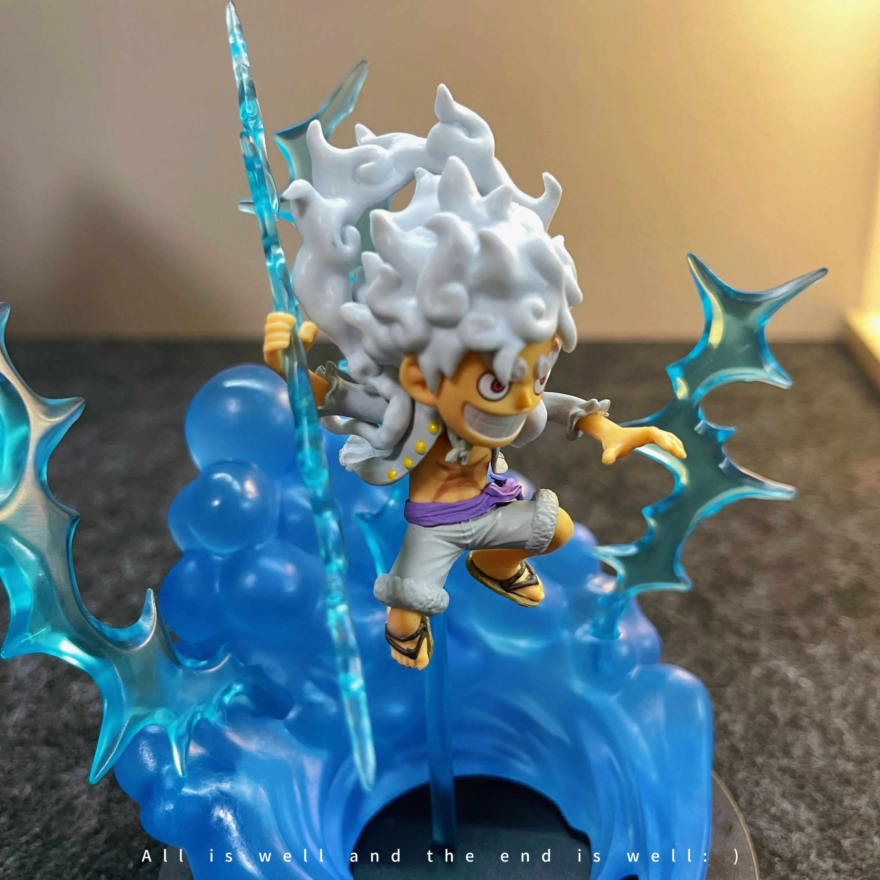 Bandai Banpresto Een Stuk Wcf Speciale Monkey D Luffy Gear5 6 cm Anime Originele Action Figure Model Verjaardagscadeau Speelgoed