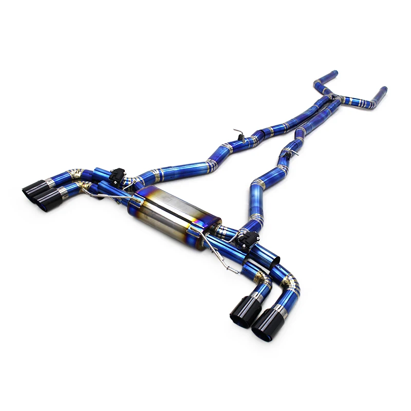 OEM Titanium Lightweight Exhaust System For BMW M5 F90 4.4T 2018-2023 Catback Muffler Valvetronic Car Kit