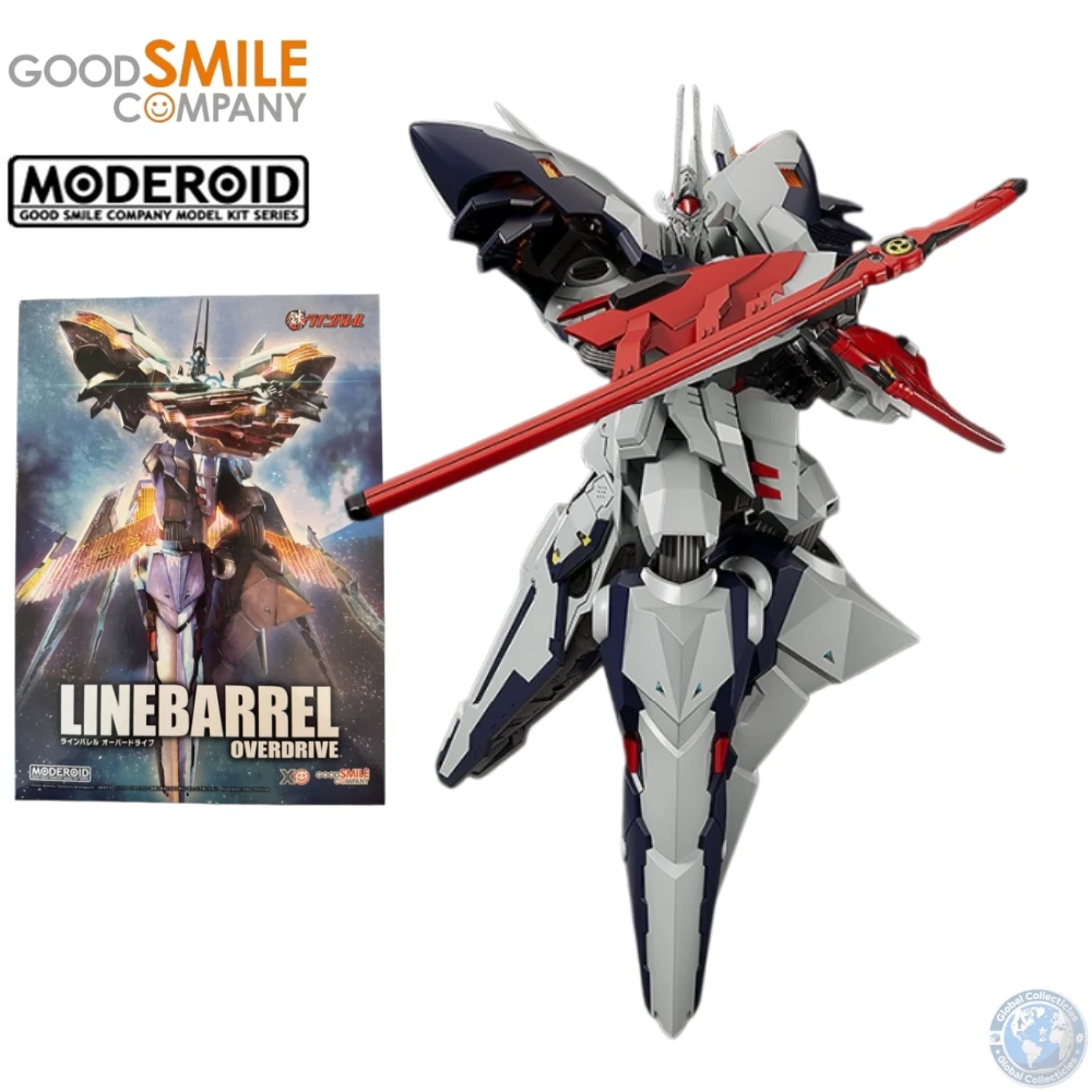

GSC Official Licensed MODEROID Series Linebarrel Overdrive Assembly Plastic Model Kit Anime Snap Fit Beginner Level 14+