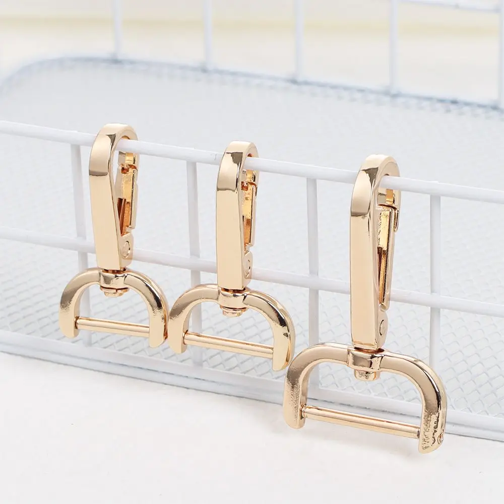 Metal Buckles Detachable Snap Hook Trigger Clips Buckles for for DIY Leather Craft Bag Strap Belt Handle Shoulder Webbing Snap
