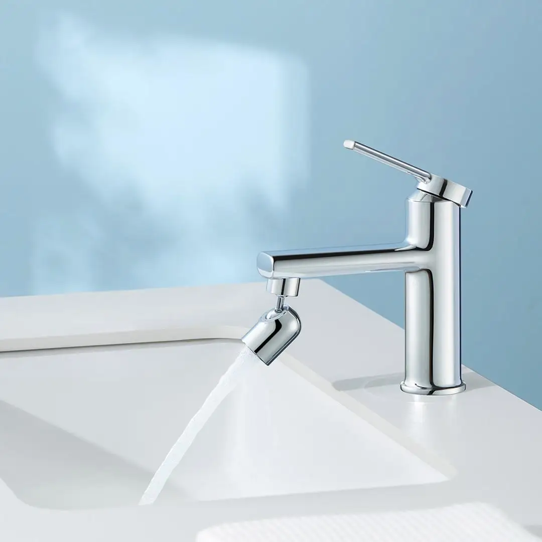 XIAOMI Mijia Mouthwash Bubbler S1 Universal Faucet Aerator berputar 720 ° tahan percikan nozel air untuk dapur kamar mandi