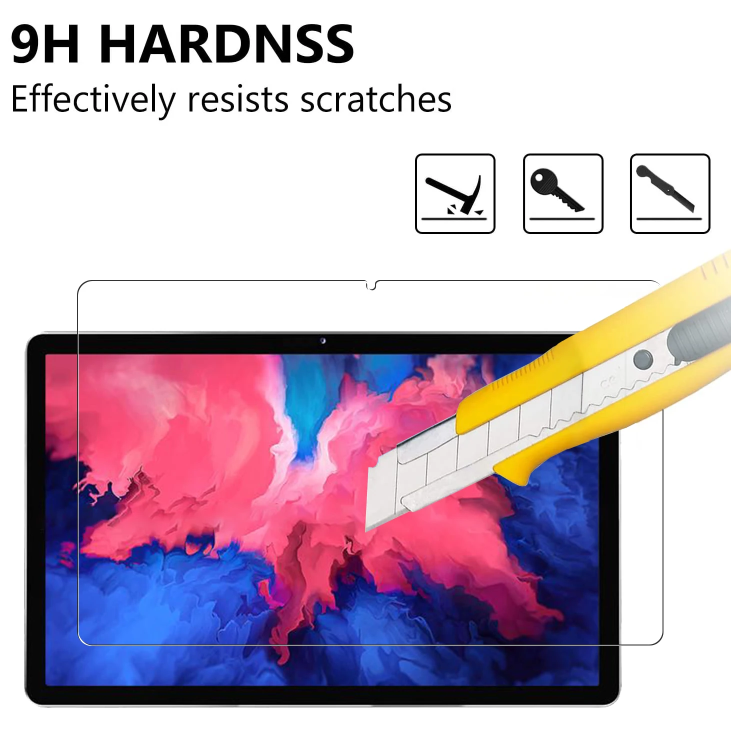 3PCS For Lenovo Xiaoxin Pad 2022 10.6 Inch Screen Protector Tempered Glass for Lenovo Tab P11 Plus 11\