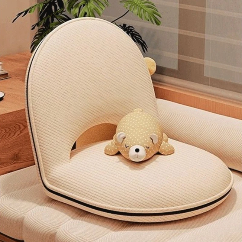 #Lazy sofa, foldable backrest chair, home bedroom leisure chair, living room study tatami