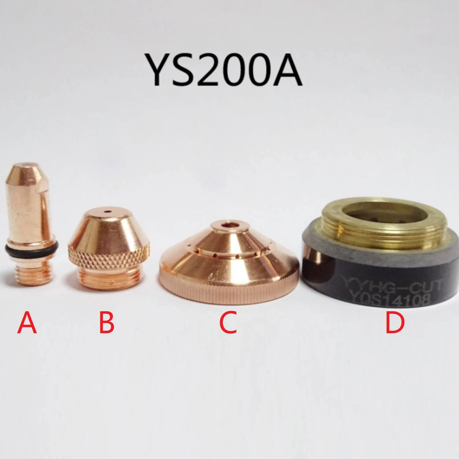 

YS200 YS200A YS-200A 200A Plasma Cutting Torch Nozzle Tip Electrode