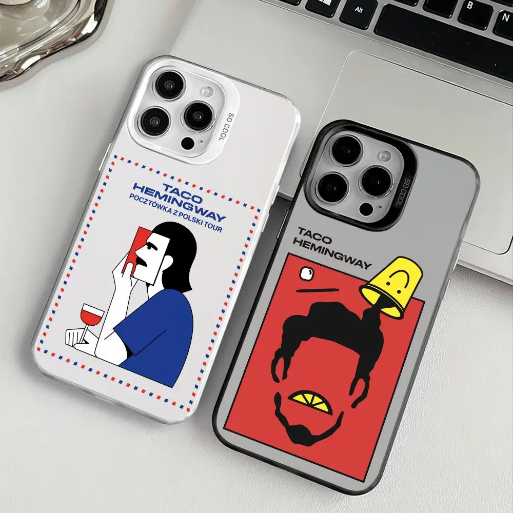 Singer T-Taco H-Hemingway Phone Case for Samsung Galaxy A37 A57 A17 A07 A16 A35 A55 A25 A05S A15 A56 A54 A36 A34 A24 A26 4G 5G