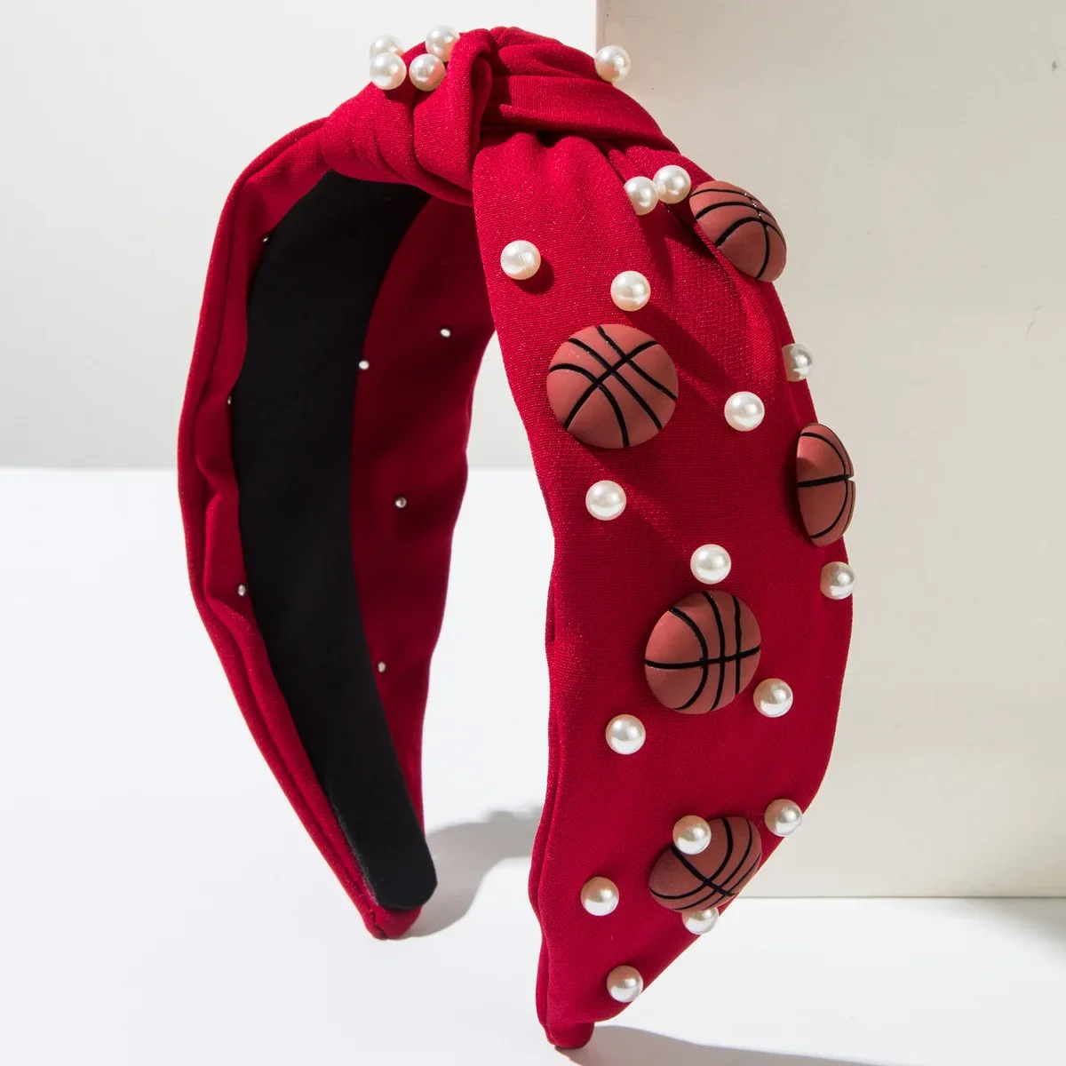 Bandeau de perles de basket-ball pour femmes, équipement de sauna, accessoires pour cheveux, vitalité des jeunes, mode sportive, offre spéciale