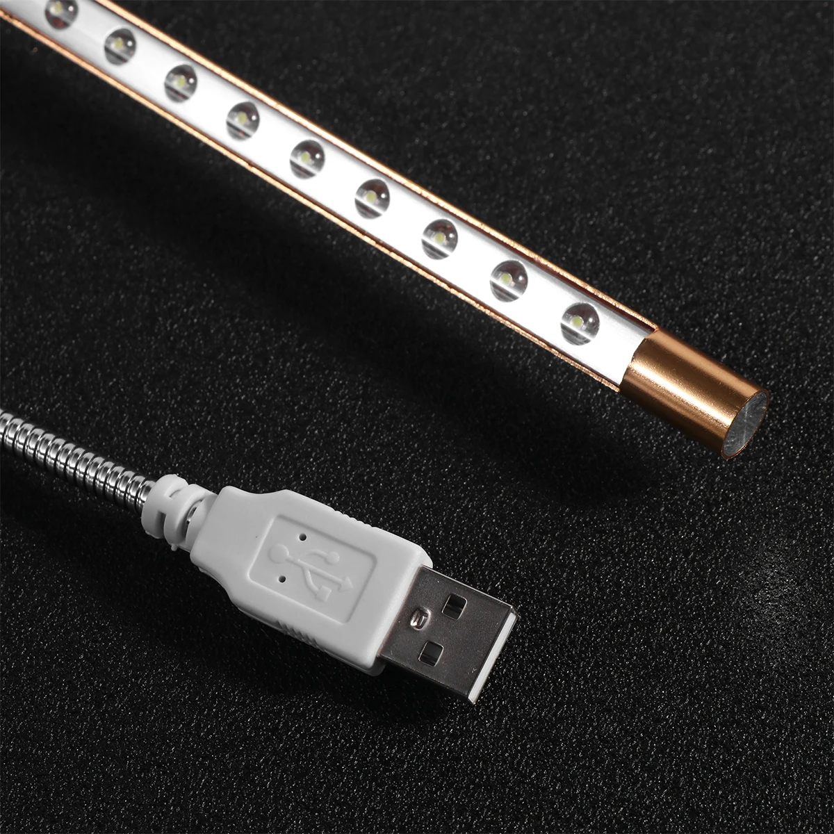 

Keyboard Lamp 360° Flexible Usb Light For Laptop Golden White Led Small Table Light Eye Protection Lamp For Night Gaming