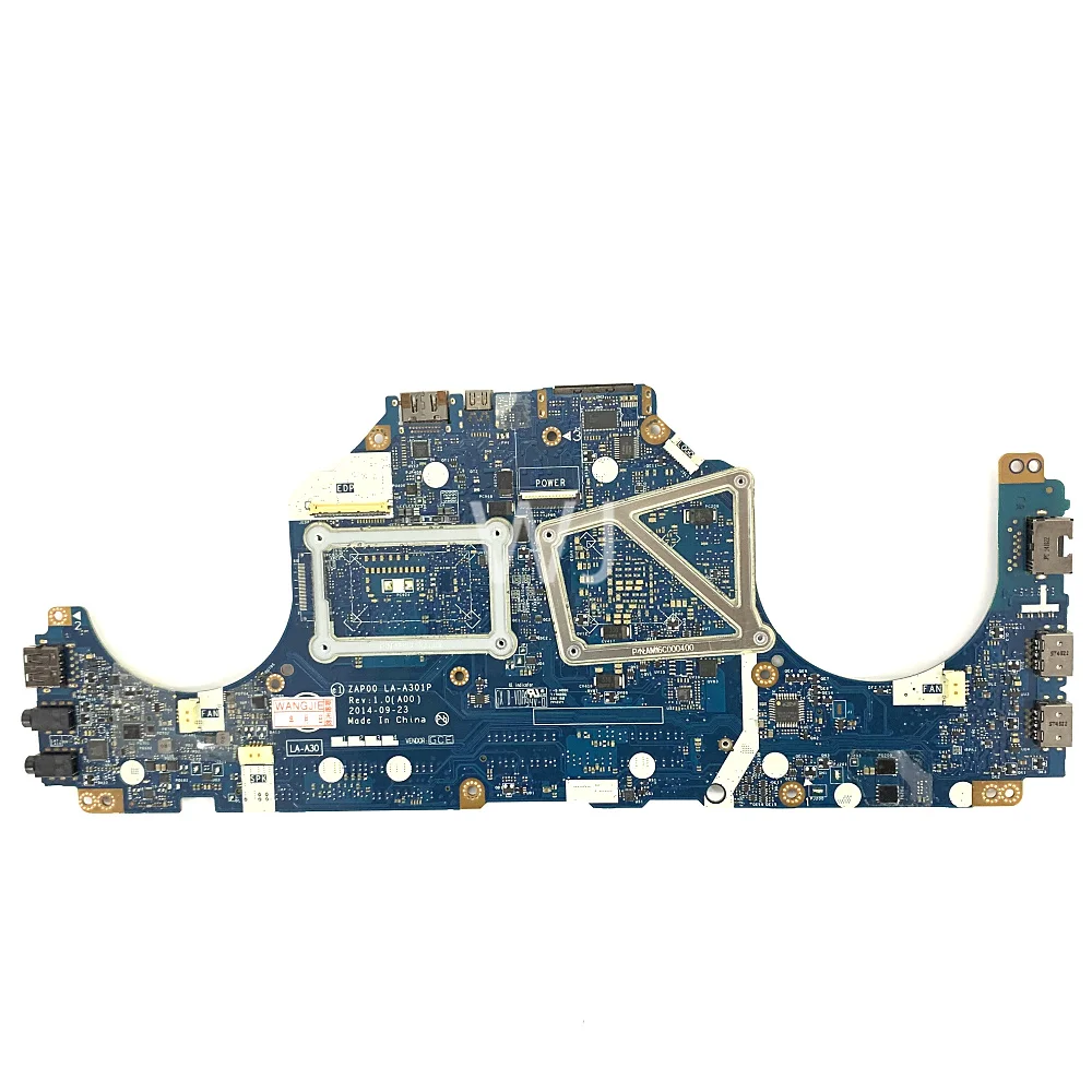 FOR DELL 13 R2   Laptop Motherboard  SR1EF i5-4210U PM LA-A301P CN-076JXP Mainboard Tested