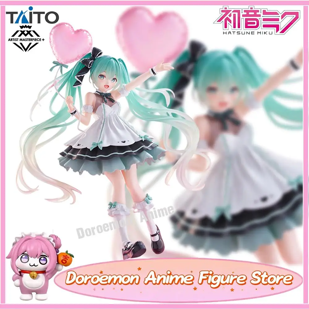 在庫あり-オリジナルタイトーアーティスト傑作-初音ミク-誕生日2025-パーティーバージョン-コレクタブル-21cm-ミク-アニメ-フィギュア-モデル-おもちゃ