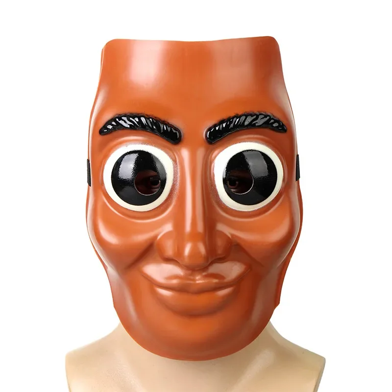 Tung Tung Sahur Wooden Man Mask Italian Brainrot AI Meme Halloween Cosplay Prop Monster Costume Party Mask - view 2