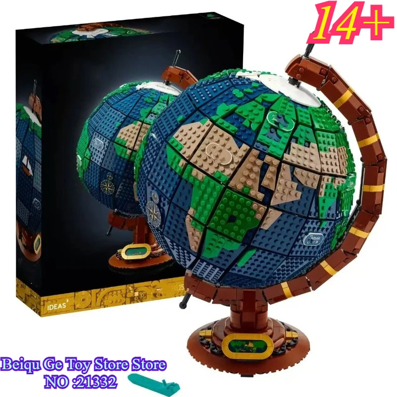 

21332 НОВЫЙ 2585 шт. MOC Earth Building Block Model Kit, детские развивающие игрушки, рождественские подарки, подарки на день рождения