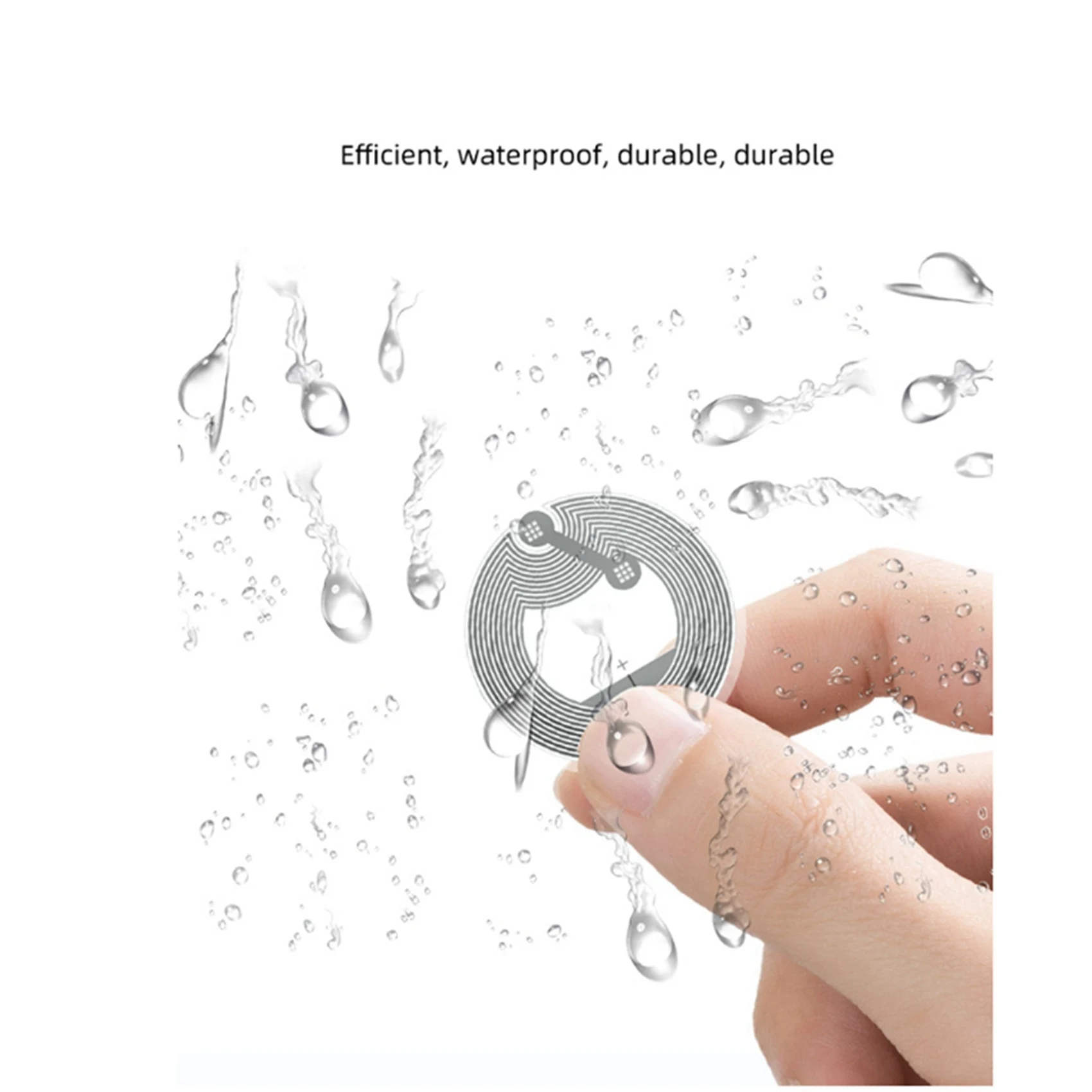 A29F-200 Stuks NFC Ntag213 Nfc Label Sticker 13.56Mhz ISO14443A NTAG 213 Sticker Universele Etiket Voor ALLE NFC Telefoon