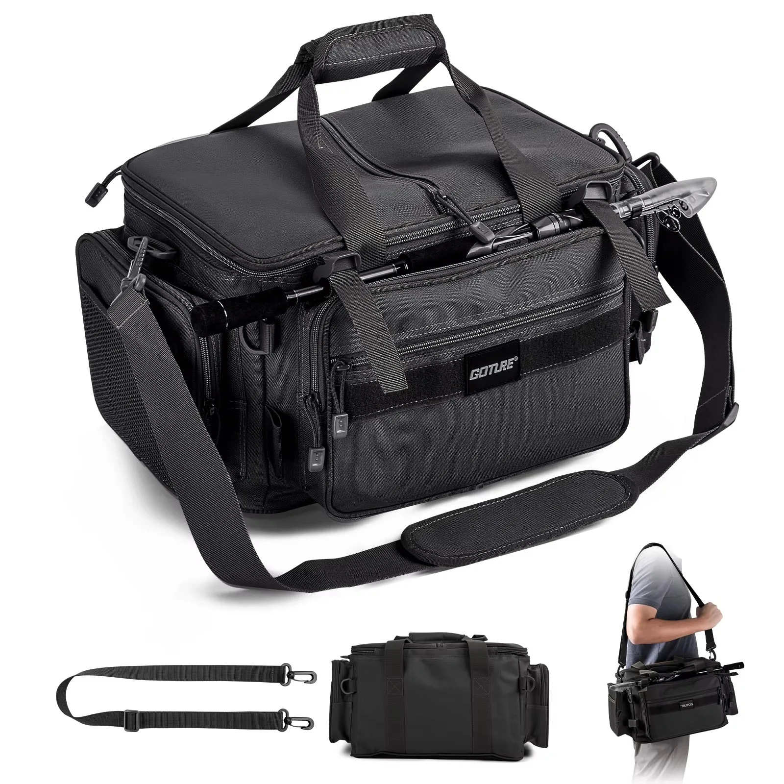 

High Capacity Storage Bag 600D Oxford Waterproof Fabric Pack Tourist Mountain Hiking Backpack Durable Storage Bags 2025