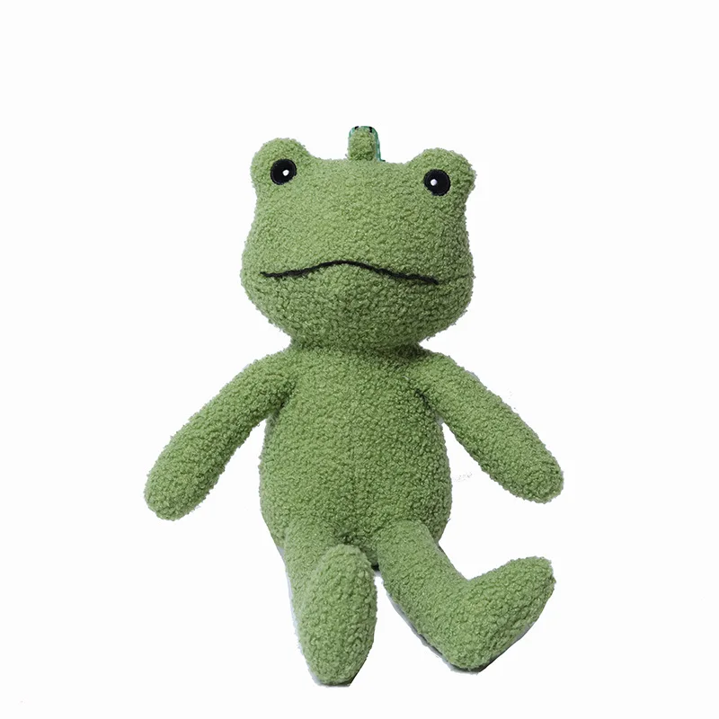 Green Cute Frog Plush Bags Toys Stuffed Pouch Doll Shoulder CrossBody Bag Backpack Children Gift Coin Purse Bolsa Feminina