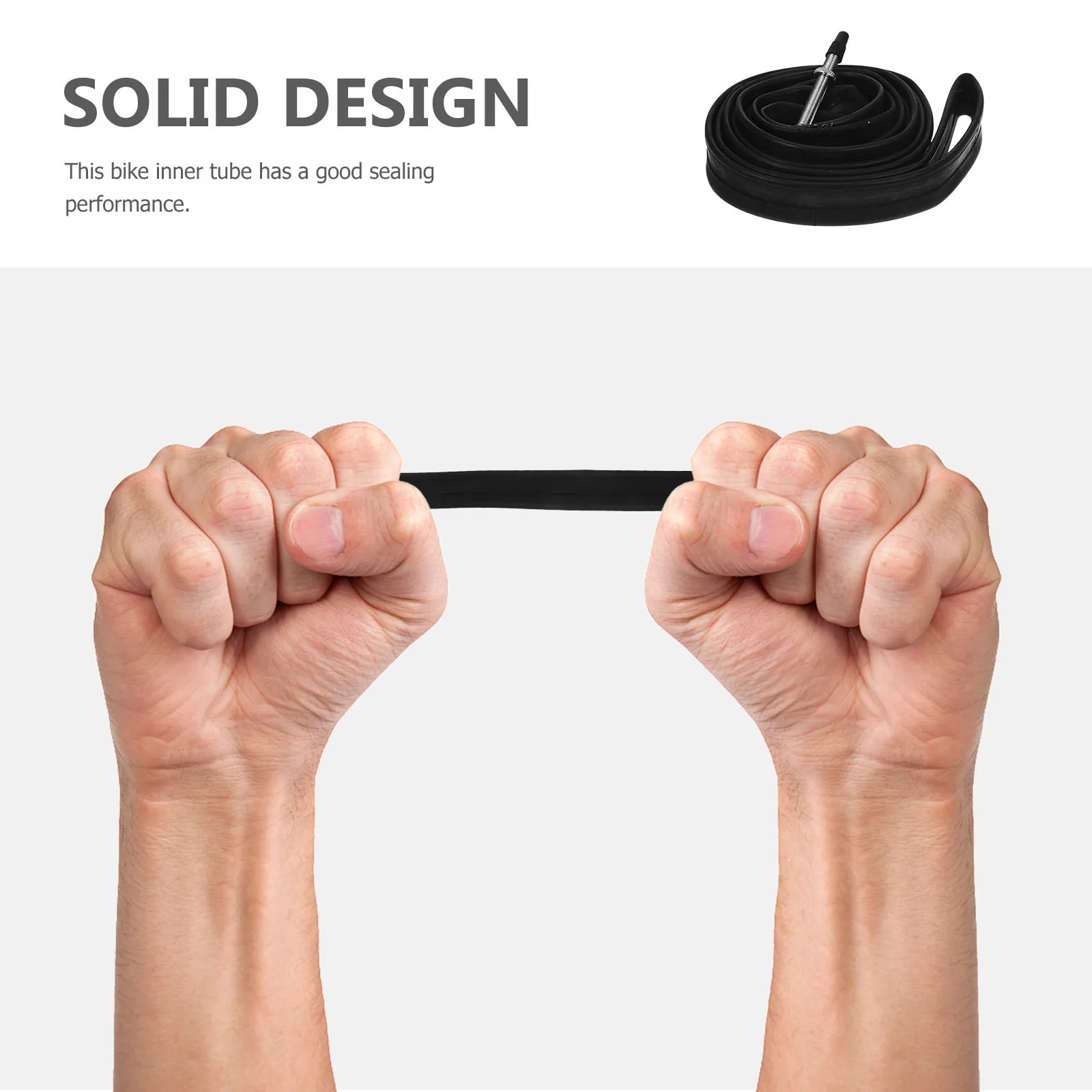 Convenient Bicycle Inner Tire 700c Sports Cycling Tube Anti-Aging Practical Replacement Fv48 700c Bike Tube Outdoor Inner Tire