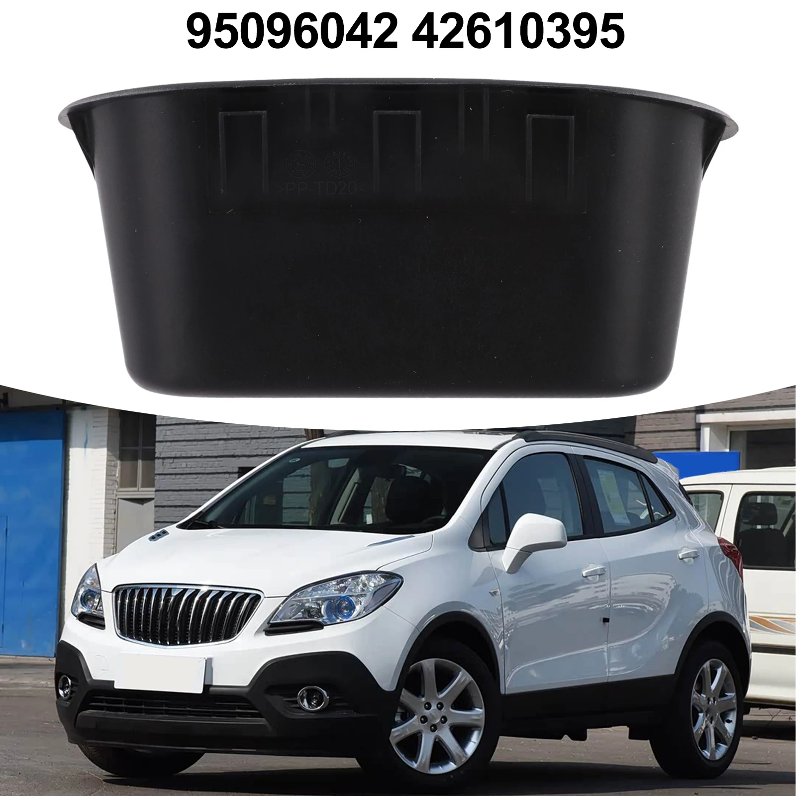 Pull Handle Cup for Buick For Encore (2013-2022) and For Chevrolet For Trax (2015-2022) Liftgate Trim Finish Panel Assembly