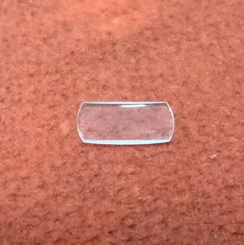 10mmx5mm Rectangular Bubble Len Magnifier for Watch Glass Date Window Crystal