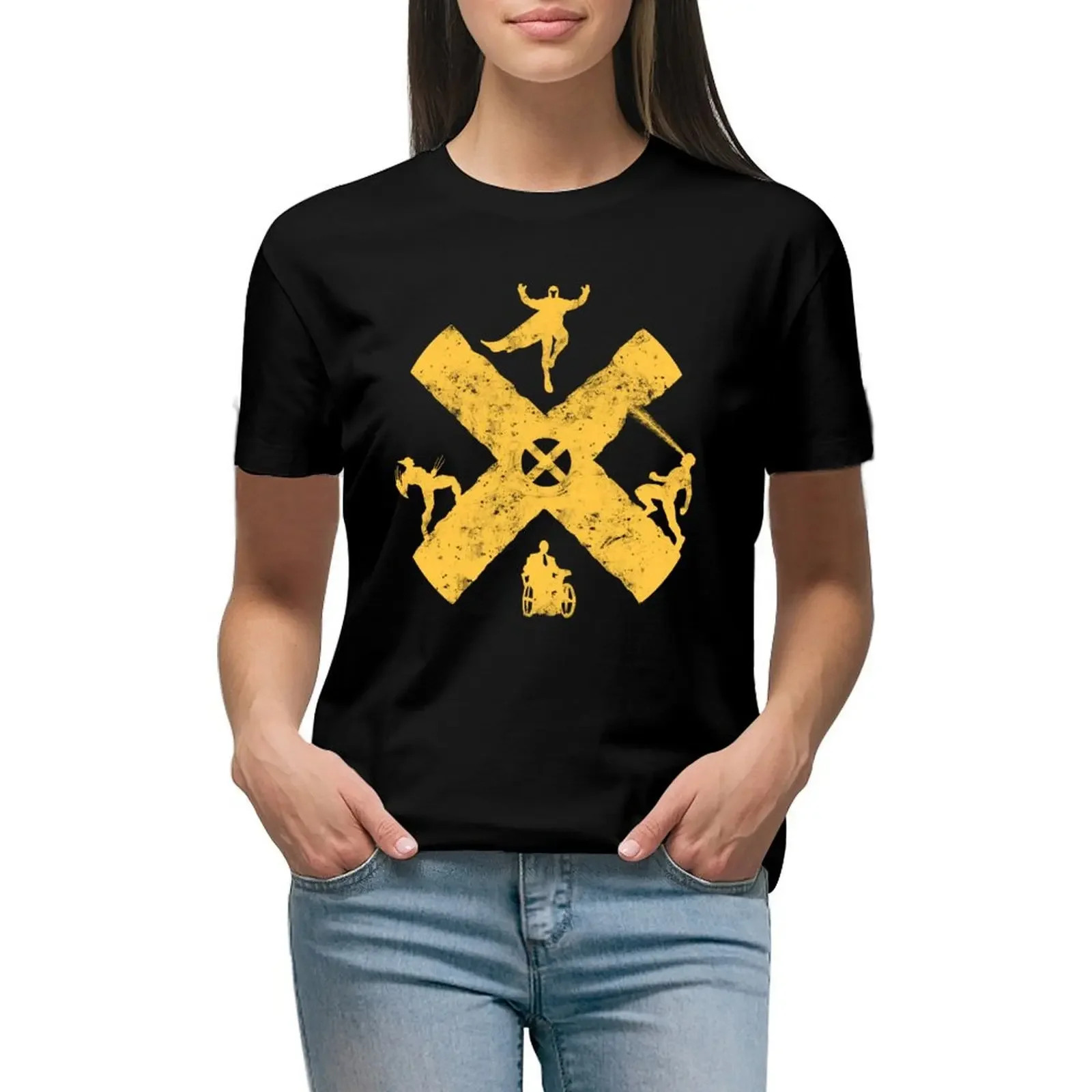 

X-Force T-Shirt customizeds korean fashion female sports fans ariat shirts for Women