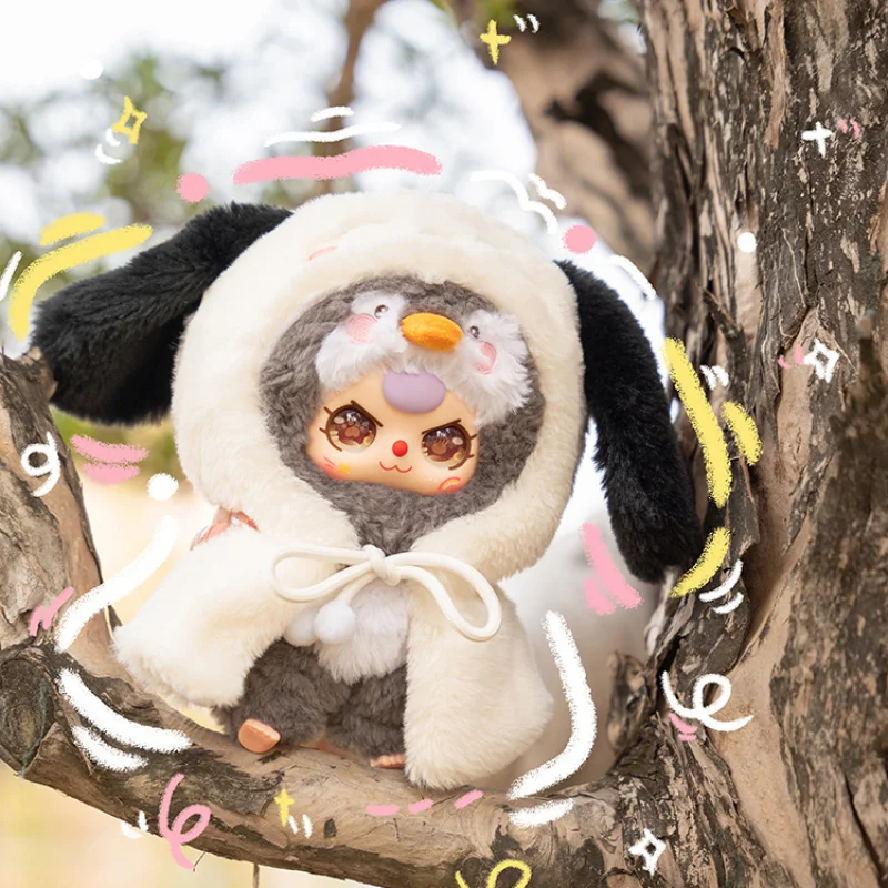 طفل ثلاثة أنا لست تقلق سلسلة صندوق أعمى صندوق غامض لطيف أفخم الدمى Kawaii اللعب هدية عيد ميلاد Caixa Caja