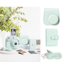 Kameratasche, Fujifilm Instax Mini 12, 11,5 ∗ 13,5 ∗ 7,5 cm, mit Albumtasche, Sofortbildkamera-Aufbewahrungstasche