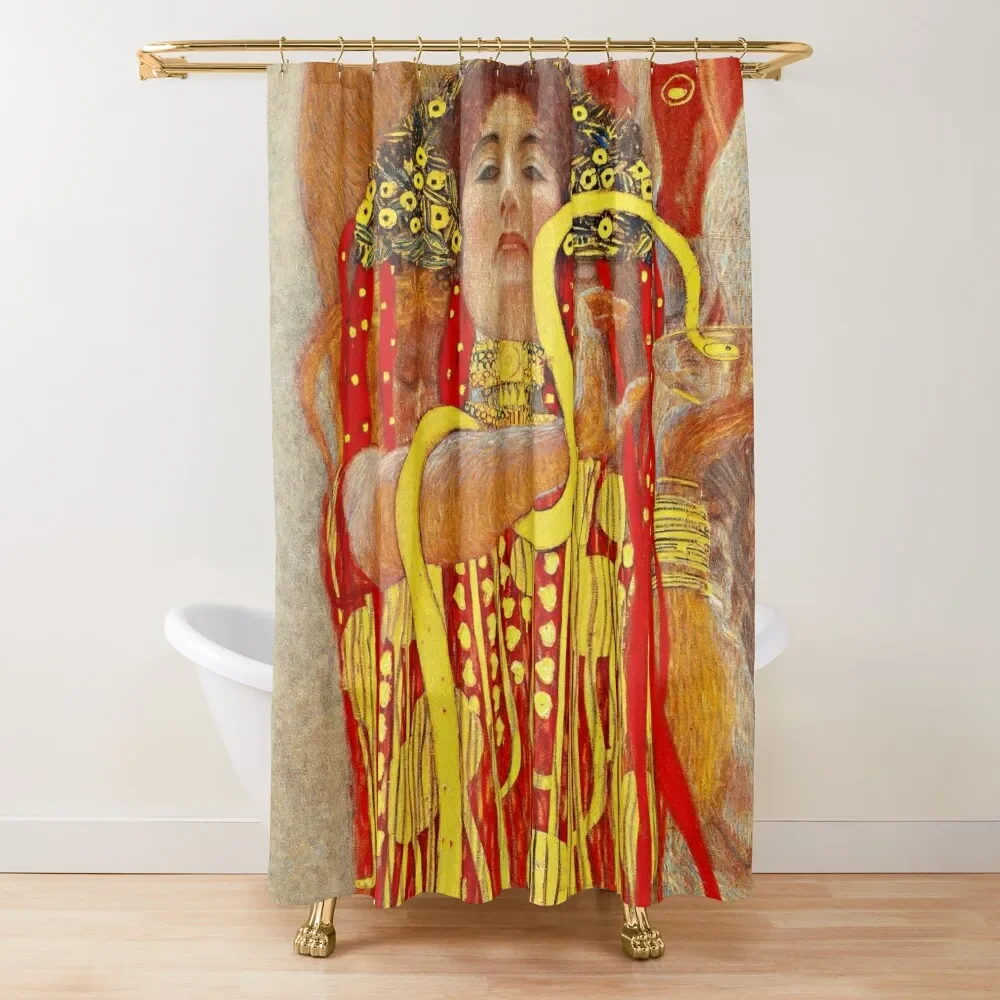 

GUSTAV KLIMT HD - Hygieia 1907 Shower Curtain Bathroom And Shower Set For Bathroom Modern Accessory Bathrooms Curtain