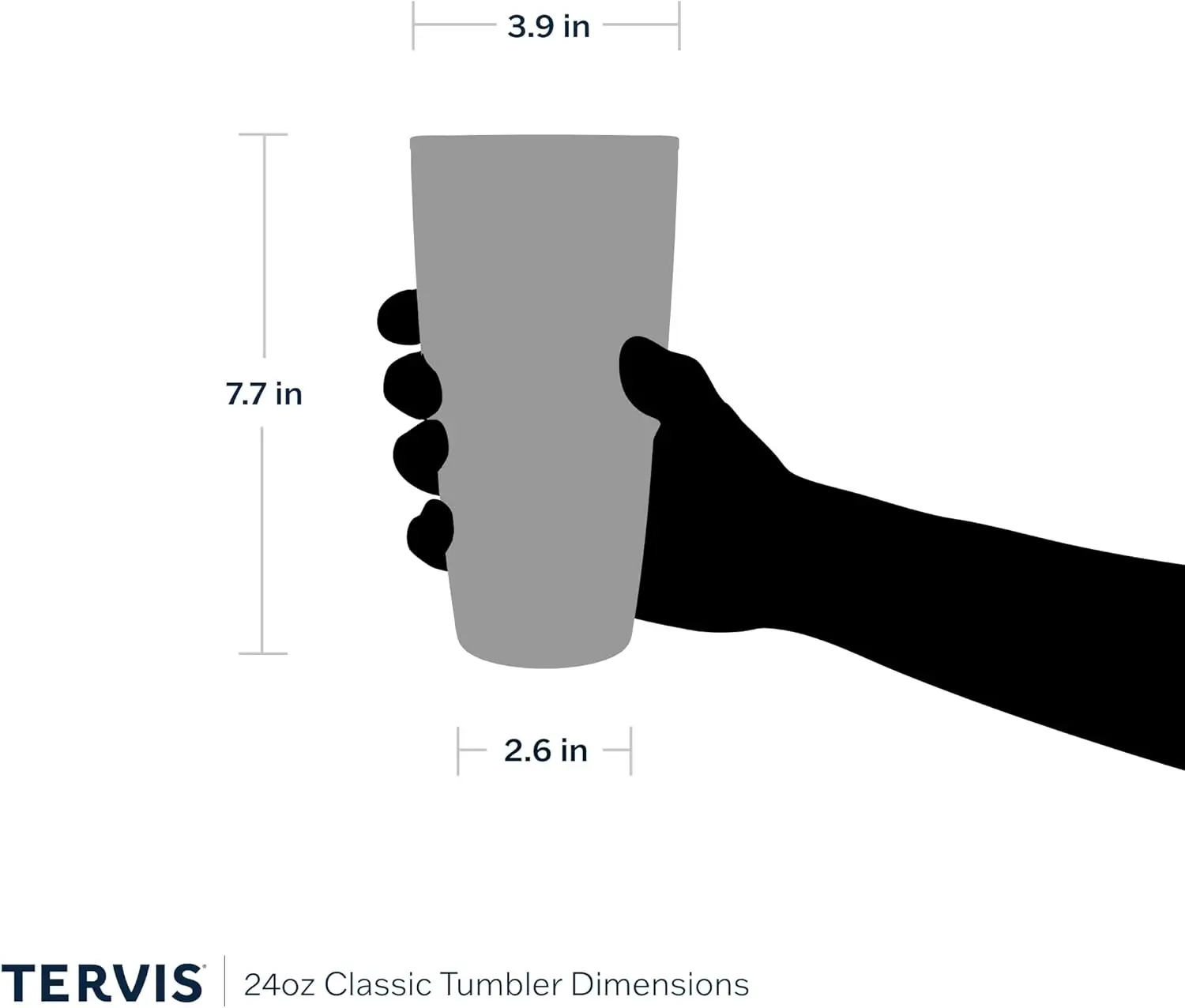 كيلي فينتورا - مجموعة الأزهار المصنوعة في الولايات المتحدة الأمريكية كوب سفر معزول بجدار مزدوج يحافظ على المشروبات باردة وساخنة، 24 أونصة - كلاسيكي