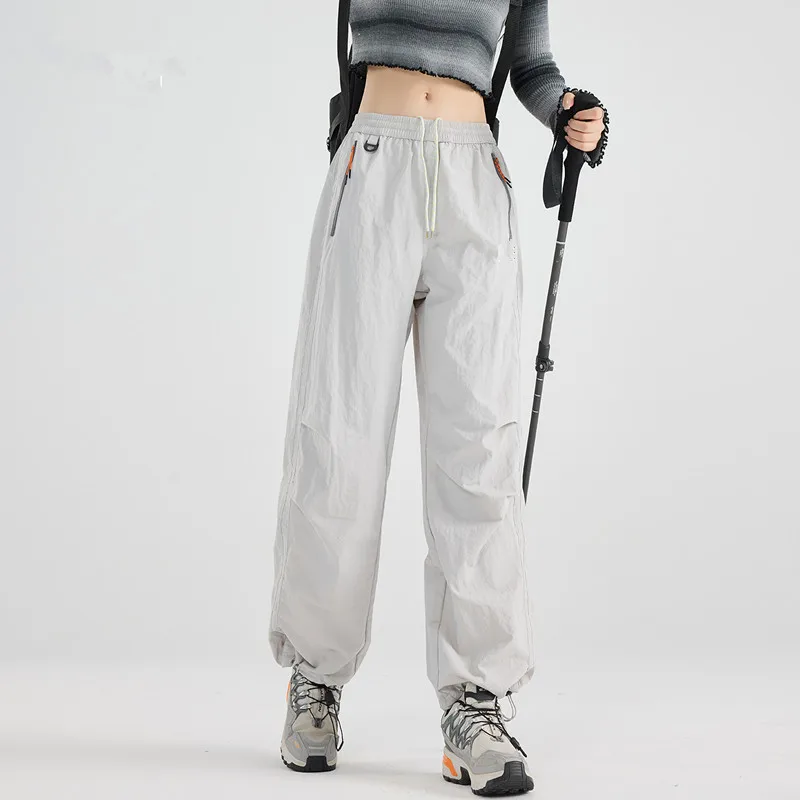 WESTSHAN Quick-Drying Outdoor Pants For Men Women Sun-Protective Quick-Drying Travel Holiday Fishing Hiking Work Trousers