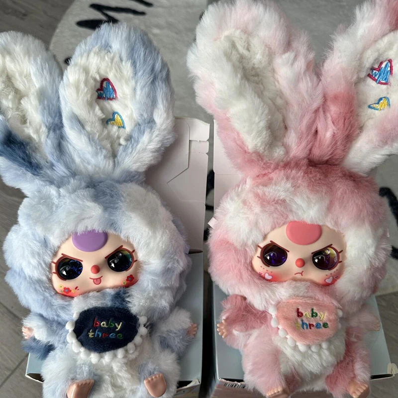 Genuine Baby Three Lily Rabbit Town Series Plush Blind Box Doll Room Decoration Collect Model Toys Mystery  Surprised Gifts