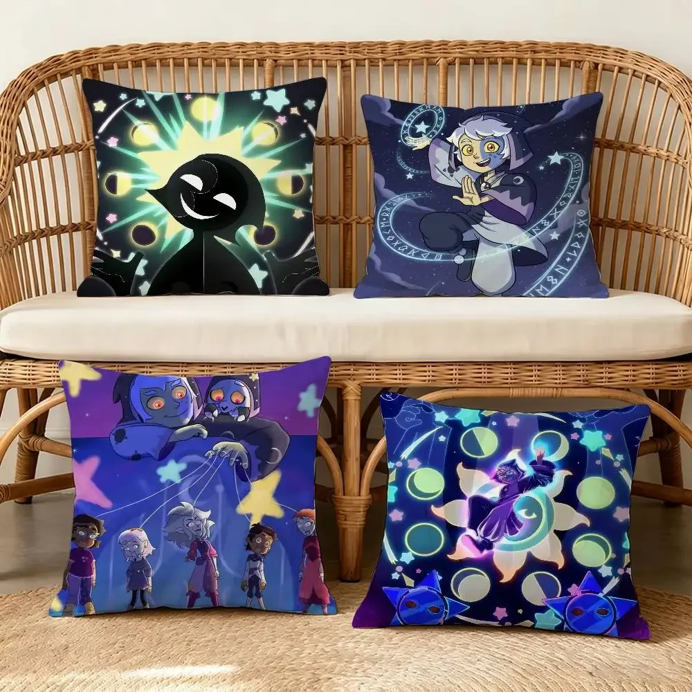 King Clawthorne Collector Owl House Cushion Cover  Polyester Sofa Cushions Decorative Throw Pillows Home Decoration Pillowcover