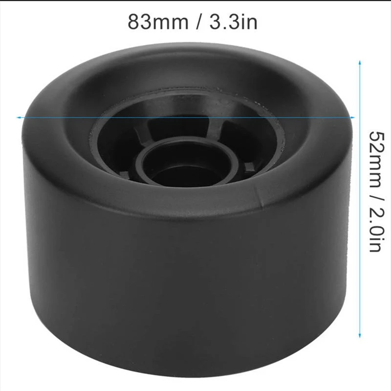 Elos-longboard neumáticos para monopatines eléctricos, ruedas a prueba de golpes, accesorios de reparación de monopatín electrónico, piezas de repuesto, 83Mm PU 82A