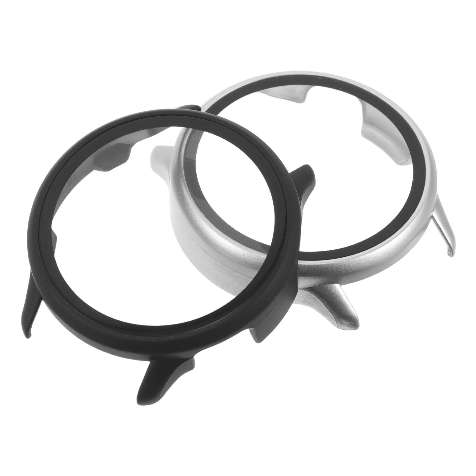 قطعتان من واقي شاشة الساعة الشفاف، تغطية كاملة، غطاء كمبيوتر صلب مقاوم للماء ومقاوم للصدمات لـ 6 ساعات ذكية #3