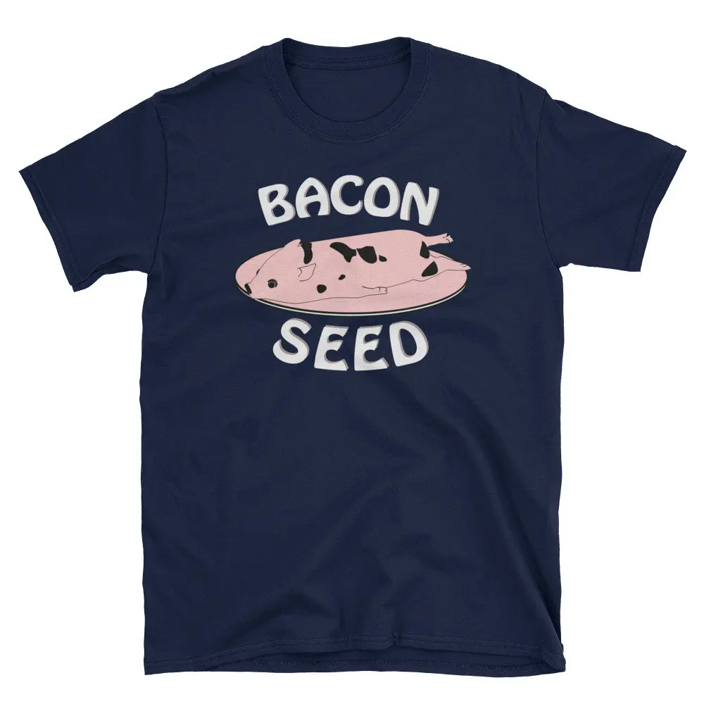 Bacon Seed Piggie T Shirt Cute Baby Pig Pork Meat Joke