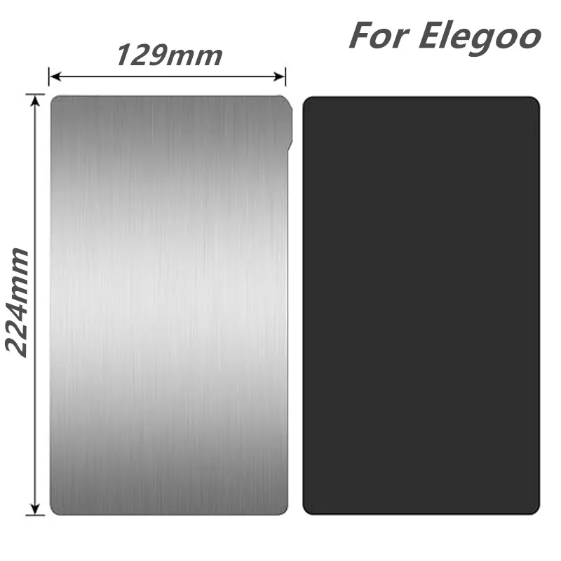 

ENERGETIC Resin 3D Printer Flex Build Plate for Elegoo Saturn 8K,Saturn S 4K, Juipter SE, Mars 3 4K,Mars Build Plate