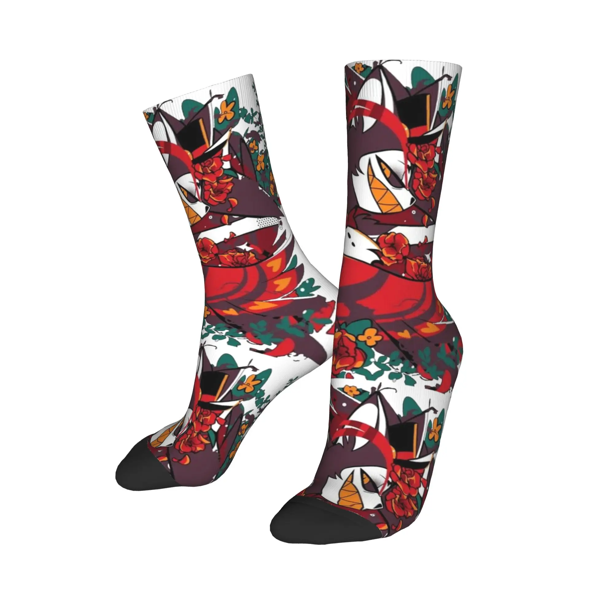 الخريف الشتاء الرجعية للجنسين قشر Hazbins الفنادق الجوارب تنفس طاقم الجوارب